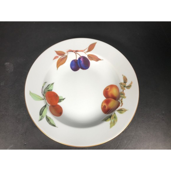 Royal Worcester Evesham Gold Rimmed Soup Bowl 9" NWOT - Picture 6 of 8